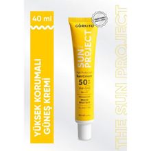 Görkito The Sun Project Yüksek Korumalı 50 SPF PA 40 ml Hibrit Güneş Kremi