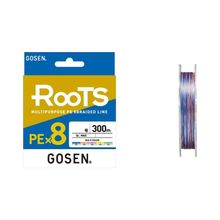 Gosen X8 Roots PE 8 Örgü Spin 300 mt 0.216 mm Multi Color İp Misina