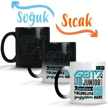 Got7 Collage Sihirli Porselen Kupa