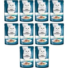 Gourmet 10x85 gr Purina Perle Izgara Ton Balıklı Konserve