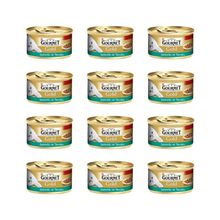 Gourmet 12x85 gr Gold Somon ve Tavuklu Yetişkin Konserve Kedi Maması