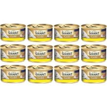Gourmet Gold 12x85 gr Kıyılmış Tavuklu Yetişkin Kedi Konservesi