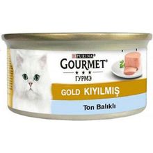Gourmet Gold 6 Adet 85 gr Ton Balıklı Kıyılmış Kedi Maması