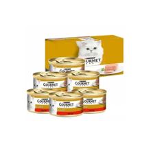 Gourmet Gold 6 Al 5 Öde 85 gr Kıyılmış Sığır Etli Kedi Konservesi
