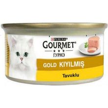 Gourmet Gold 6x85 gr Tavuk Etli Kıyılmış Kedi Maması
