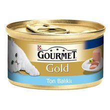 Gourmet Gold 85 gr Ton Balık Yetişkin Kıyılmış Kedi Konservesi