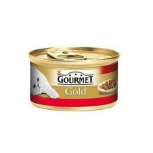 Gourmet Gold 85 Parça Sığır Etli Yaş Kedi Maması