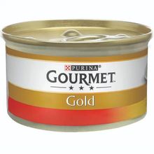 Gourmet Gold Çifte Lezzet Sığır ve Tavuklu 85 gr Kedi Konserve Maması