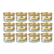 Gourmet Gold Ispanak Soslu Okyanus Balıklı 12x85 gr Konserve Kedi Maması