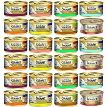 Gourmet Gold Karışık 24x85 gr Paket Kıyılmış ve Parça Kedi Maması