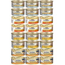 Gourmet Gold Karışık Kıyılmış Konserve Yetişkin Özel 24x85 gr Kedi Yaş Maması