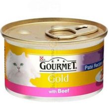 Gourmet Gold Kıyılmış Sığır Etli 85 gr Kedi Konserve
