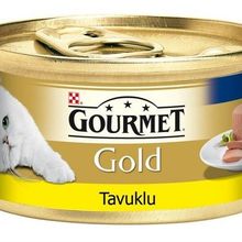 Gourmet Gold Kıyılmış Tavuklu 85 gr Yetişkin Kedi Konserve Yaş Mama