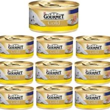 Gourmet Gold Kıyılmış Tavuklu Yaş 10x85 gr Kedi Mama