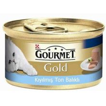 Gourmet Gold Kıyılmış Ton Balıklı 48x85 gr Kedi Konserve