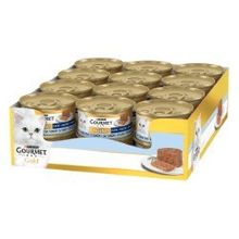Gourmet Gold Kıyılmış Tonlu 24x85 gr Kedi Yaş Mama