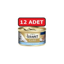 Gourmet Kıyılmış Ton Balıklı 12x85 gr Kedi Konserve Yaş Maması