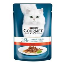 Gourmet Perle Izgara Kuzu Etli 12x85 gr Kedi Maması Pouch