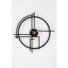 Gowpenart Querencia Metal Siyah Duvar Saati