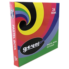 Goyal PTL-124 Karton Kutulu 24 Renk Pastel Boya