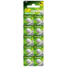 GP A76 LR44 1.5V 10'lu Alkalin Düğme Pil