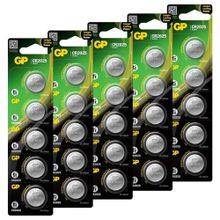 GP CR2025 3V Lityum 5 Blister 5 Kart 25'li Düğme Pil