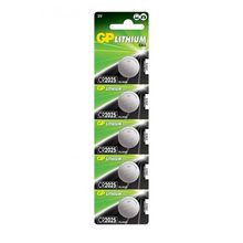 GP GPCR2025-2CPU5 CR2025 3 V Lityum 5'li Para Pil