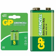 GP Greencell Extra Heavy Duty 1604G 9V Tekli Çinko Karbon Pil