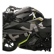 GP Kompozit CF Moto 250 SR 2020-2023 Uyumlu Sarı Tank Pad Seti
