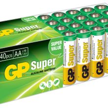 GP Super LR6 AA 40'lı Alkalin Kalem Pil
