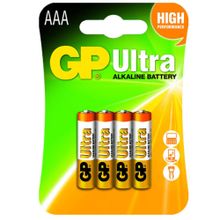 GP Ultra LR03 AAA 4'lü Alkalin İnce Kalem Pil