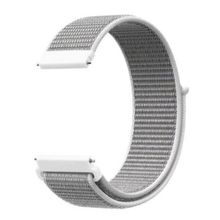 Gpack Amazfit GTR 42 mm Kumaş Cırtcırt Kordon Velcro Siyah Kordon