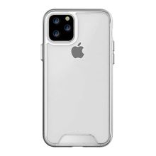 Gpack Apple iPhone 11 Pro Max Gard Nitro Şeffaf Sert Şeffaf Silikon Kılıf