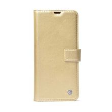 Gpack Apple iPhone 12 Pro Kar Delüx Cüzdan Kartvizitli Standlı Kopçalı Gold Kılıf