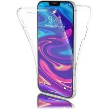 Gpack Apple iPhone 12 Süper Silikon Arka Koruma Renksiz Kılıf