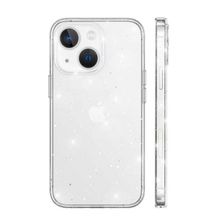 Gpack Apple iPhone 13 Mini Vixy Transparan Simli Görünüm Renksiz Kılıf