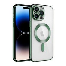 Gpack Apple iPhone 14 Pro Demre Renkli Silikon Magsafe Wireless Şarj Özellikli Kılıf