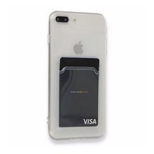 Gpack Apple iPhone 8 Plus Kartlıklı Şeffaf Silikon Lux Korumalı Kılıf