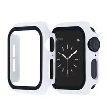 Gpack Apple Watch 1 2 3 4 5 44 mm Full Glue Gard Renkli Pembe Ekran Koruyucu