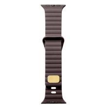Gpack Apple Watch 4 5 42 mm Silikon Metal Tokalı Ayarlanabilir Krd73 Siyah Kordon
