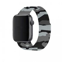 Gpack Apple Watch 40 mm KRD-40 Tel Örgü İşlemeli Metal Kordon