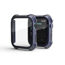 Gpack Apple Watch 7 41 mm Sert Silikon Gard 10 Kasa ve Ekran Koruma