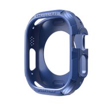 Gpack Apple Watch Ultra 49 mm Kasa ve Ekran 360 Koruma Sert Silikon Gard 17 Ekran Koruyucu