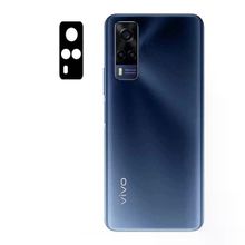 Gpack Cam Siyah Vivo Y53S Kamera Lens Koruyucu