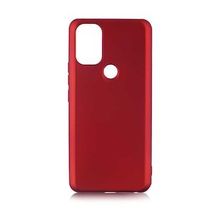 Gpack General Mobile Gm 21 Pro Kılıf Korumalı Mat Soft Premier Silikon + Kırmızı Nano Glass