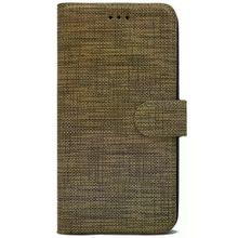 Gpack General Mobile GM 8 Standlı Kartvizitli Exclusive Spor Cüzdan Kahverengi Kılıf