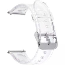 Gpack Havit Watch M9030 Pro KRD 13 Renksiz Metal Tokalı Şeffaf Silikon Kordon