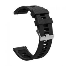 Gpack Honor Watch Magic 2 46 mm Delikli Çift Renk Şık Tasarım KRD 55 Siyah Kordon