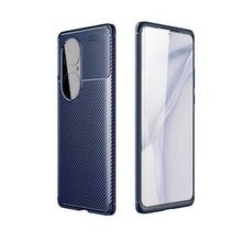 Gpack Huawei P50 Pro Negro Karbon Görünüm Korumalı Silikon Lux Kılıf