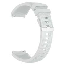 Gpack Huawei Watch 3 Classic Silikon Kancalı Ayarlanabilir KRD 18 Beyaz Kordon